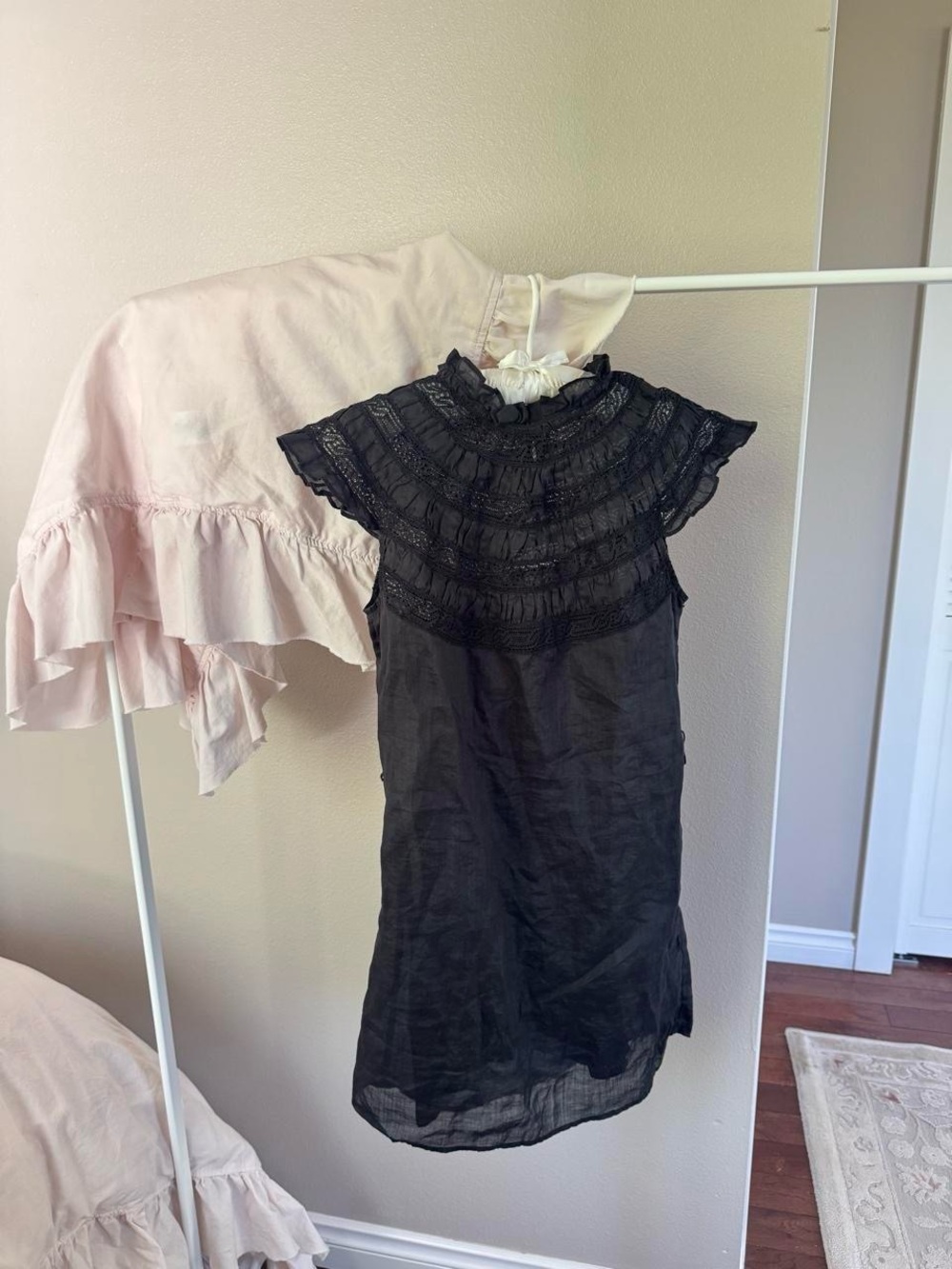 Frame 100% cotton babydoll mini dress